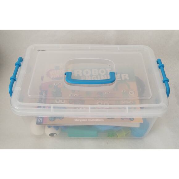 Thames & Kosmos, Kids First, Robot Engineer Kit & Storybook (w/storage case) - Picture 2 of 8